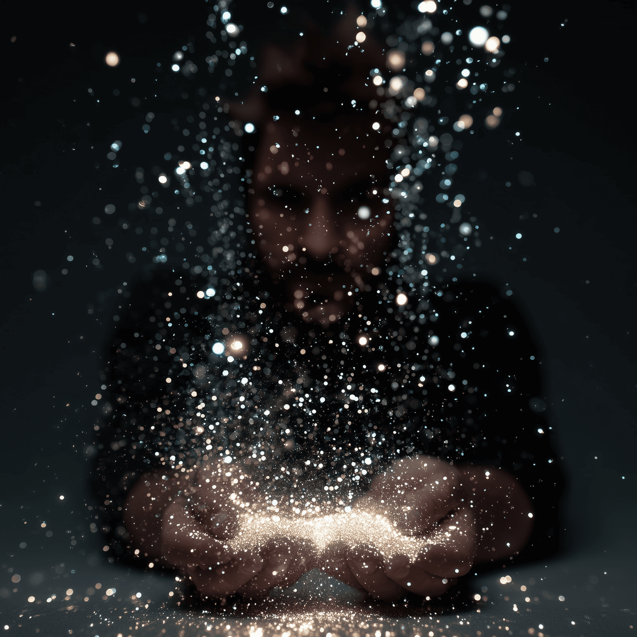 Close-up of a yellow tennis ball sitting on a green court, positioned near the white center line.