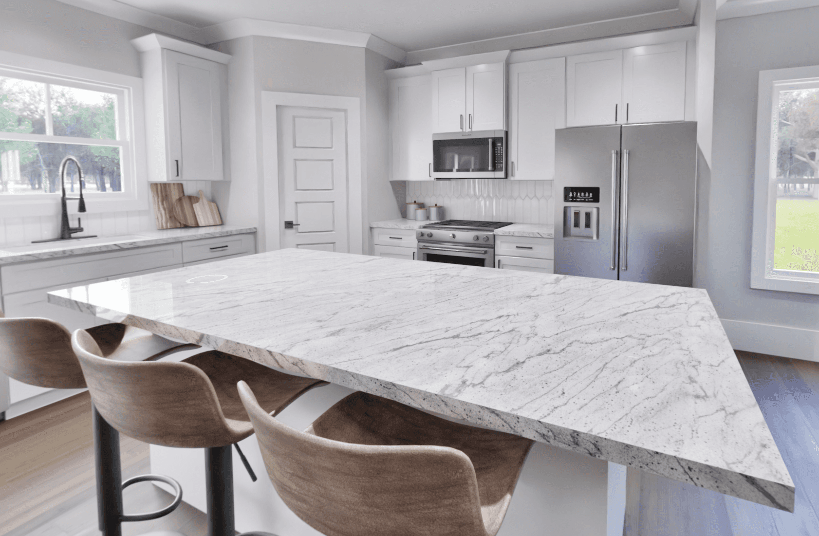 grayscale photo of person using laptop computer