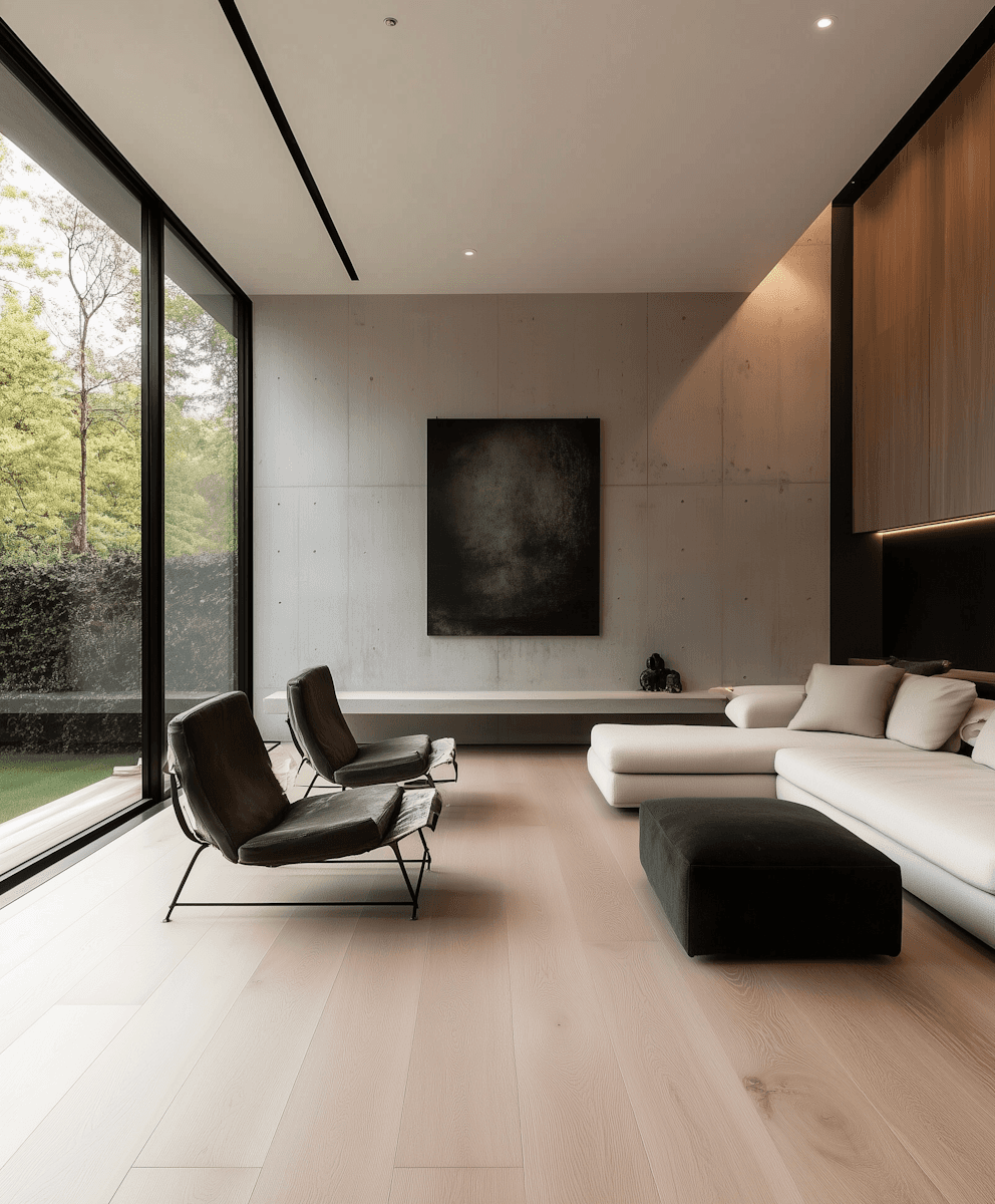 A modern living room