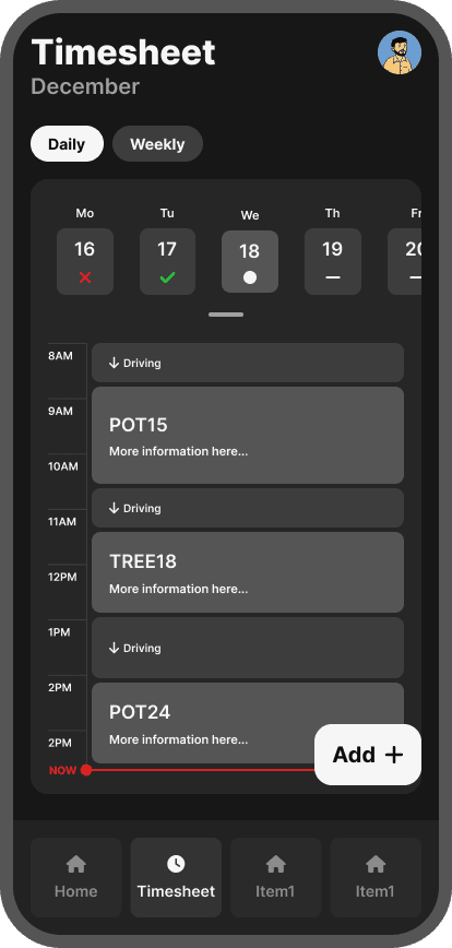 An early figma design of my new portfolio