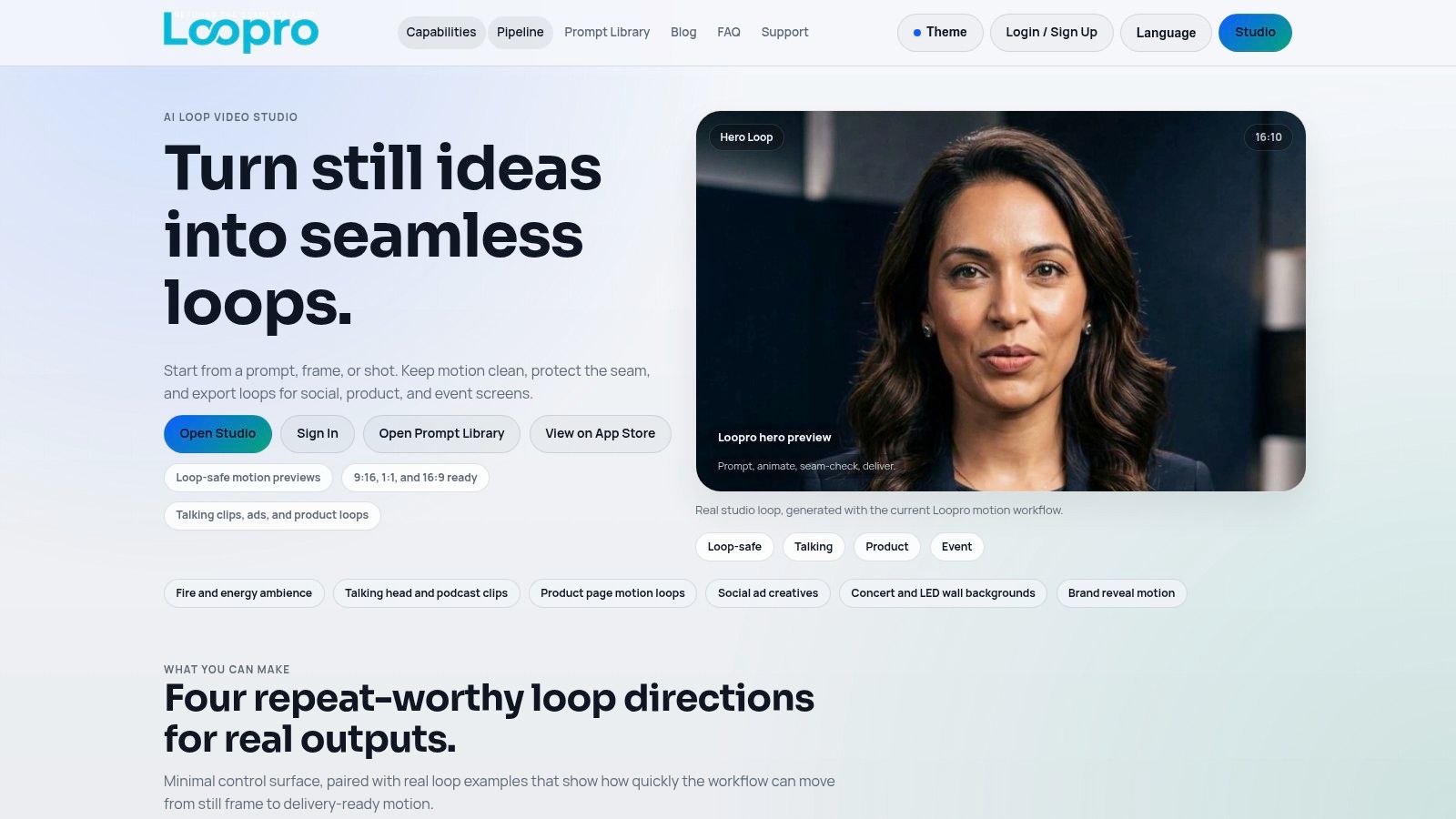 Loopro (Web + iOS)