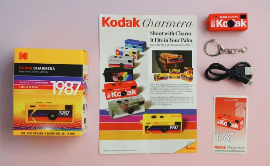 Kodak aposta em nostalgia e colecionismo com a câmera Charmera