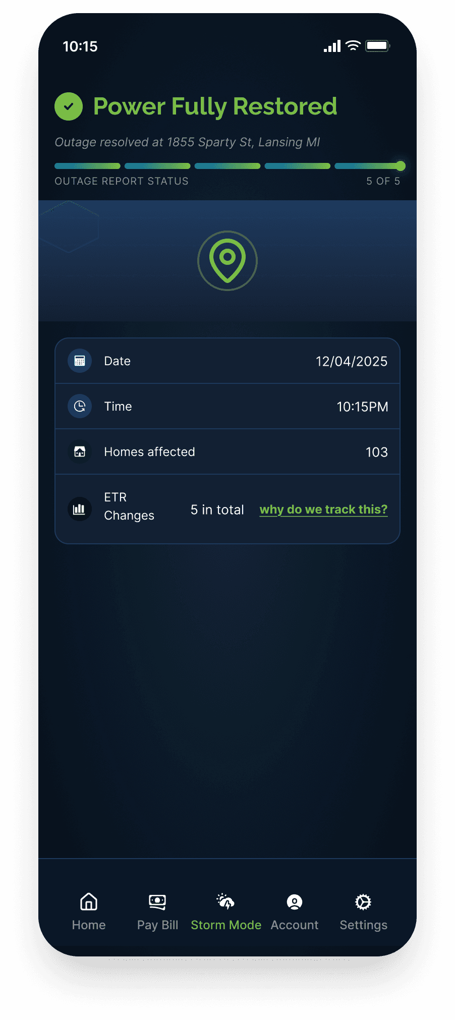 Experience page redesign