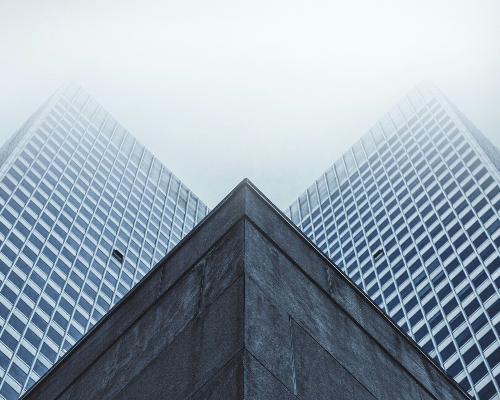 low-angle photography of skyscraper