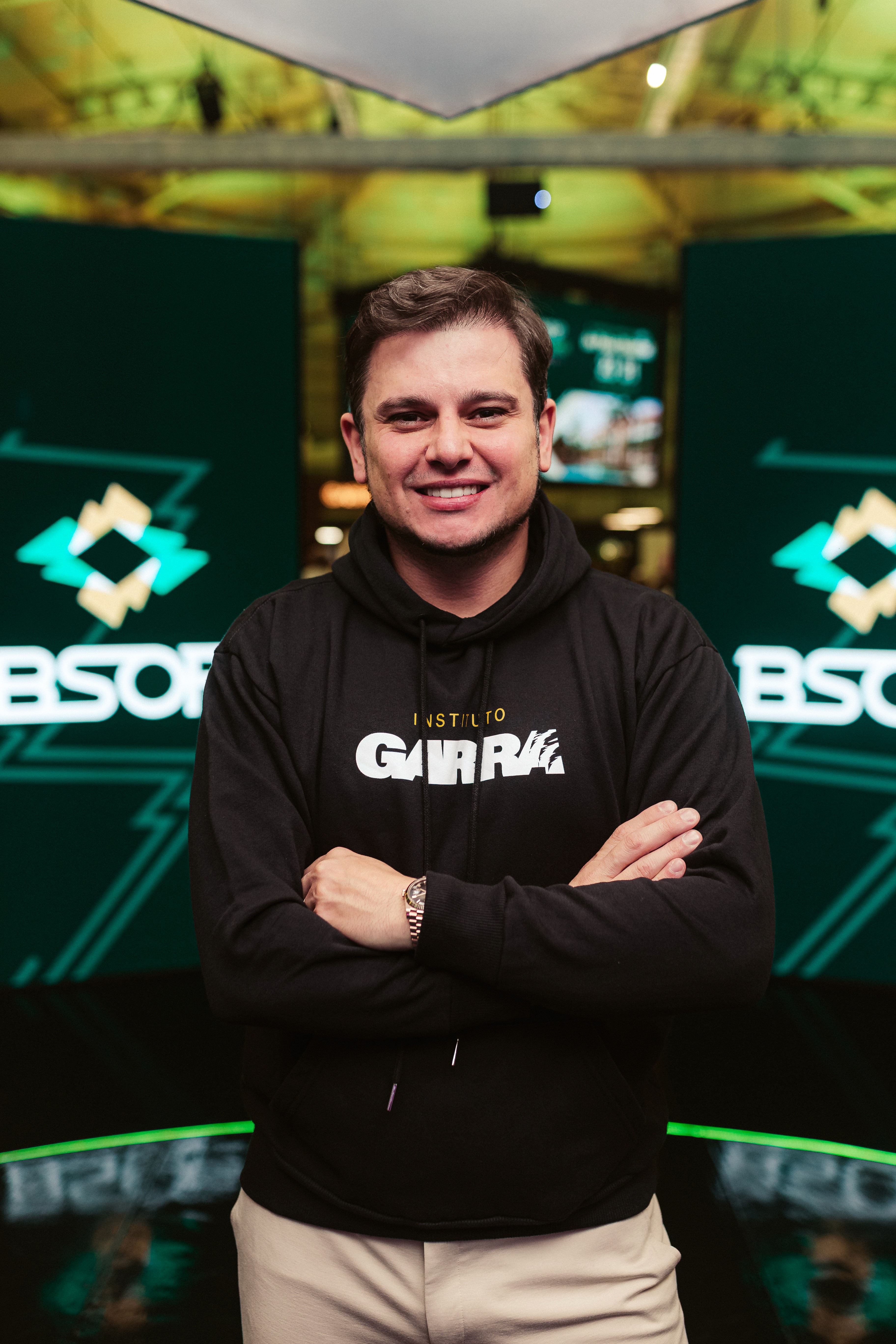 man sitting beside woman looking at a contract on DocuSign