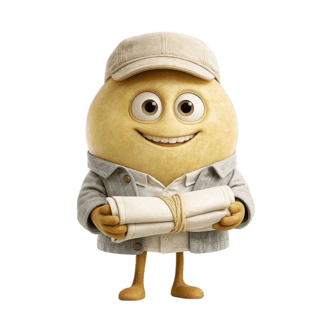 Palomino grape berry illustration for wine education.