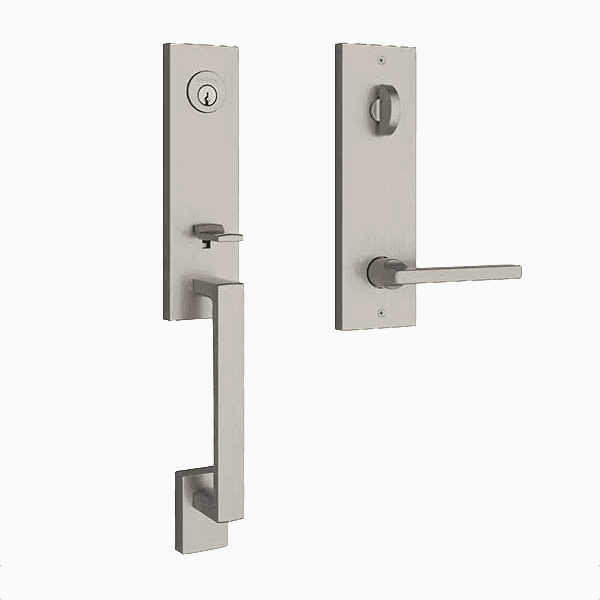 ‘Bypass Flush Pull’ handle design option for Windoor 8100 sliding glass door, providing a streamlined, minimalist handle perfect for modern spaces.