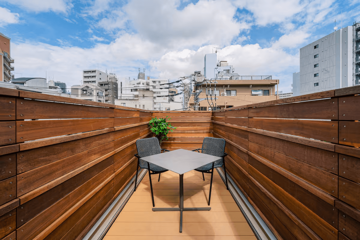 Rooftop view of Hiroo, Tokyo