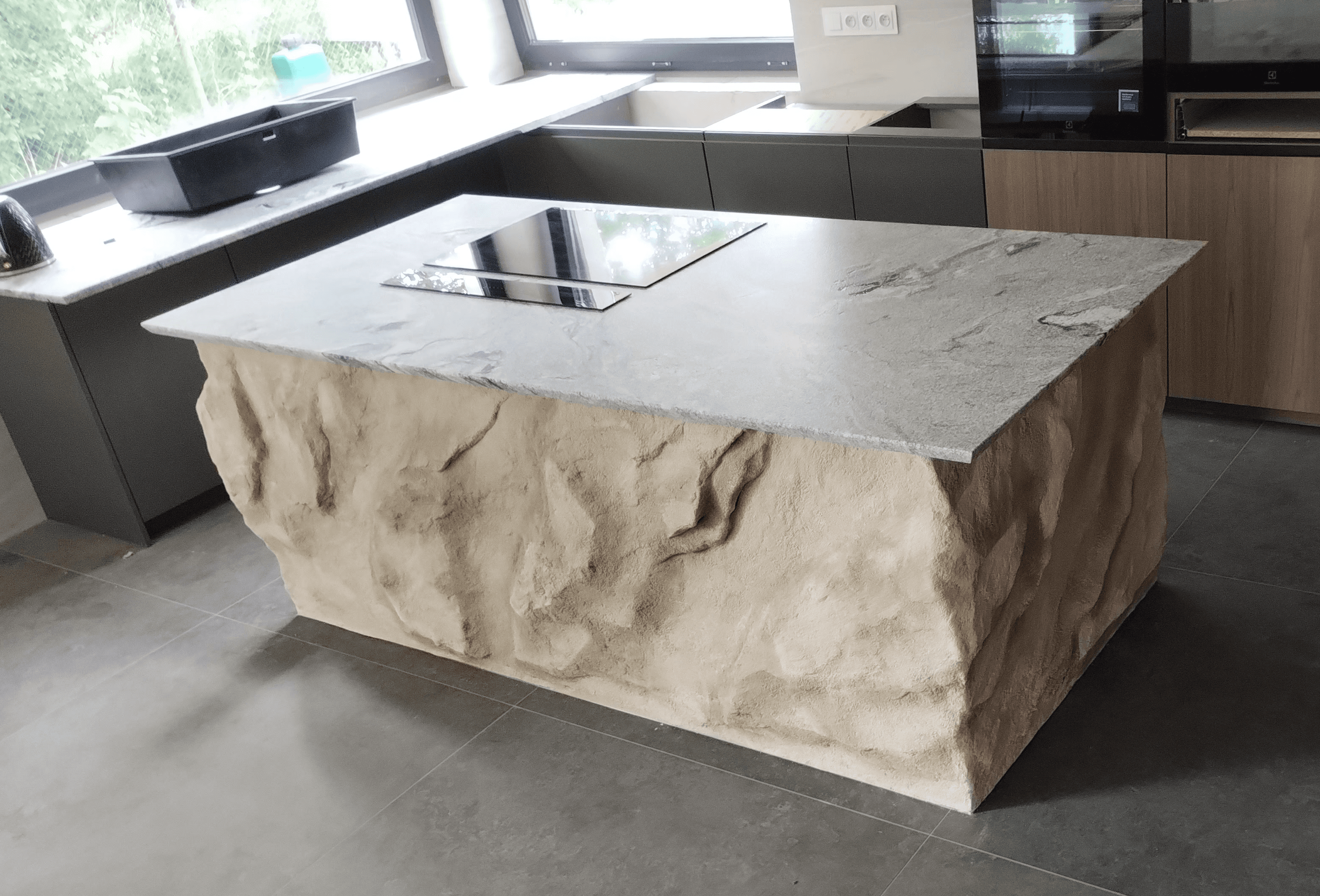 Luksusowa wyspa kuchenna