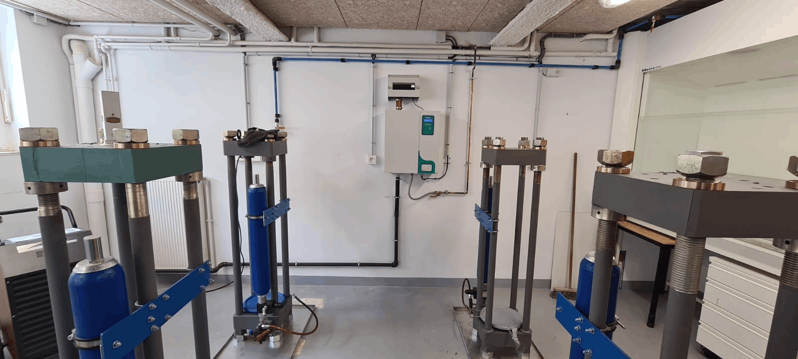 Vue sur des déshydrateurs d’air par adsorption