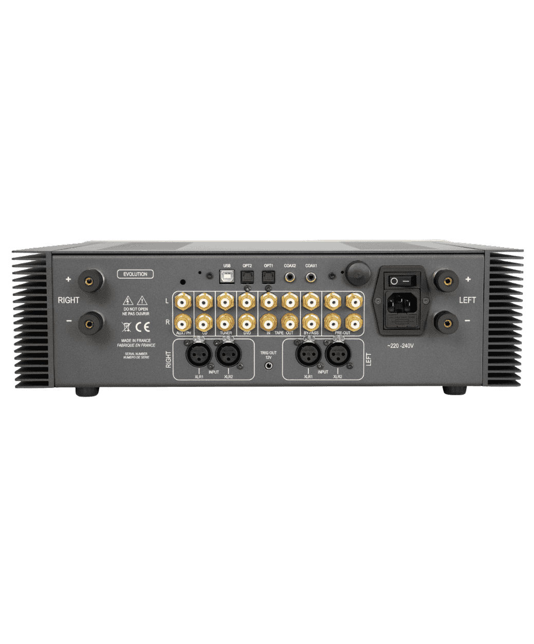 ATOLL IN 400 Evolution back - Front - LE STUDIO HIFI 