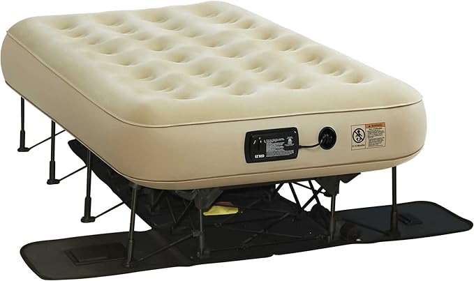 Bring a touch of elegance to your setup with the portable air bed, ideal for daily use.