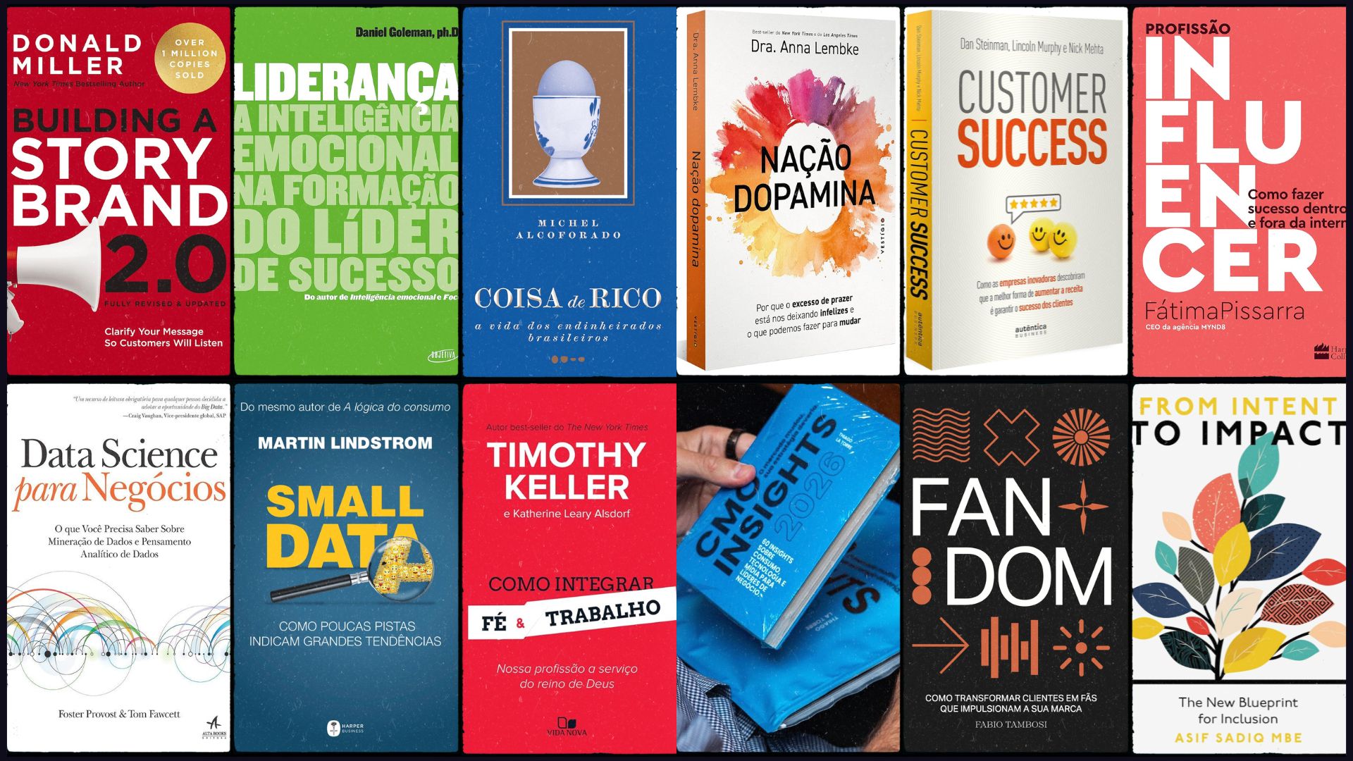 12 livros de Marketing para ler em 2026