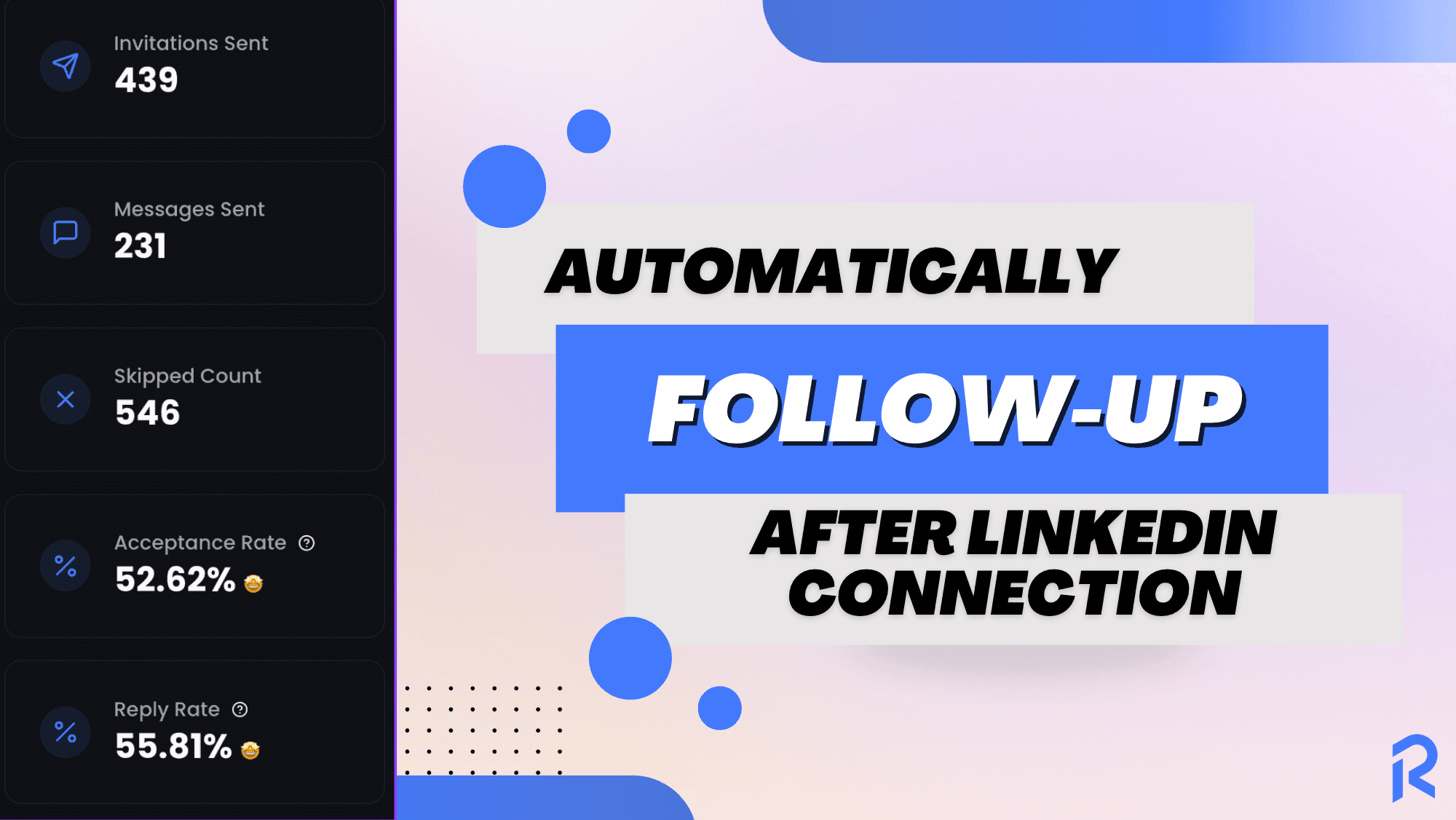 Automatically follow up after LinkedIn Connection