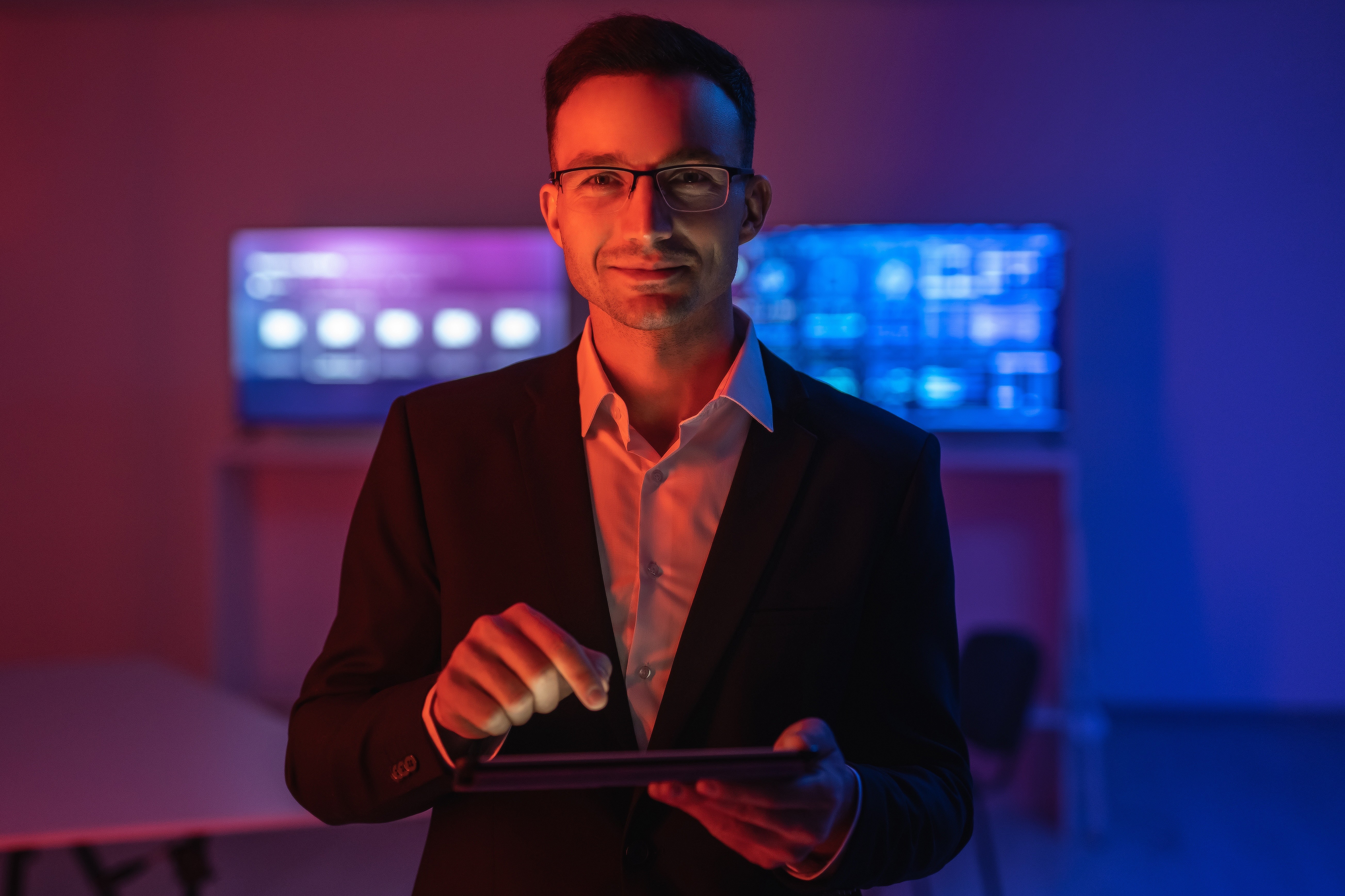 people sitting on chair in front of laptop computers