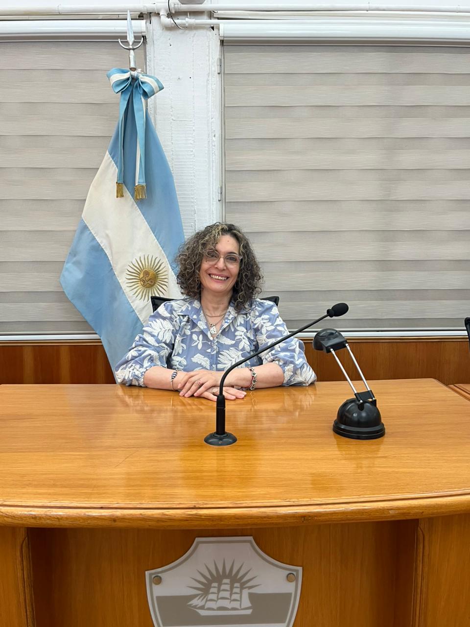 Claudia Monají presidirá el Concejo Deliberante hasta el 31 de diciembre.
