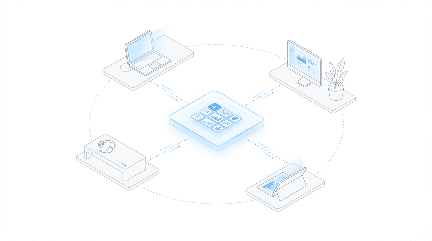 Remote disability law team collaborating through cloud-based case management tools