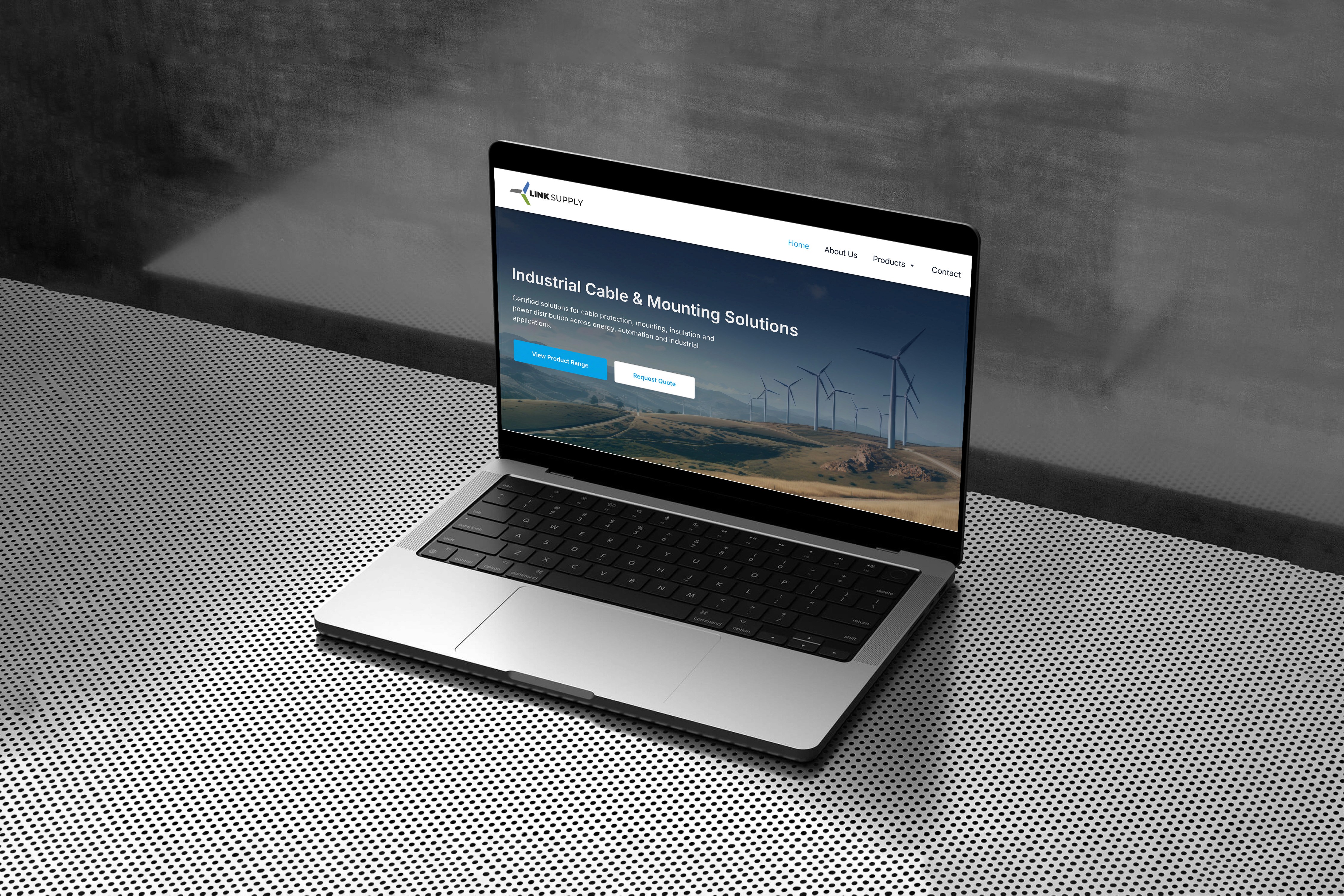 a laptop computer sitting on top of a tennis court