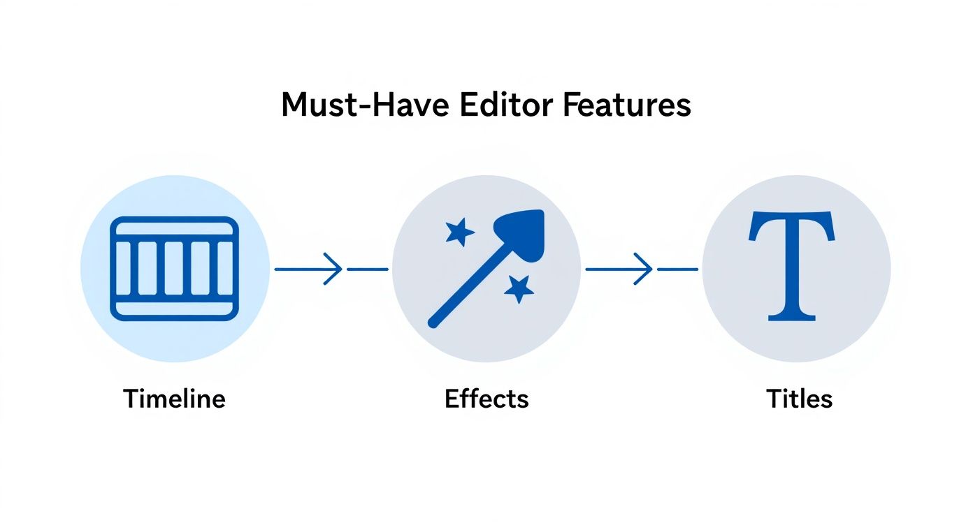 Infographic about simple video editing software mac