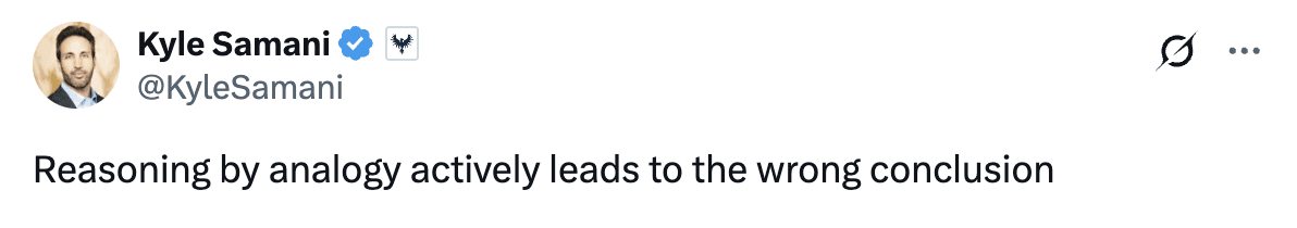 Quote from web3 investor, Kyle Samani.