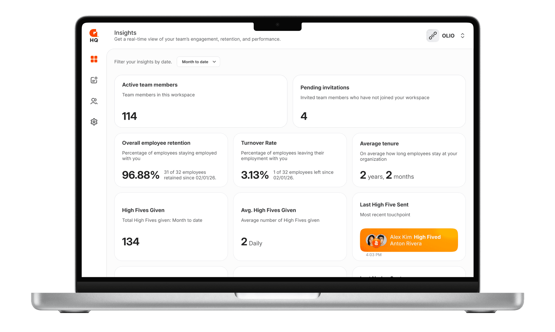 Dashboard showing MRR of $69,897 and 1206 active users with an upward trend graph.