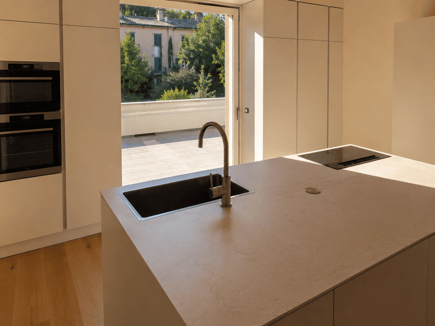 Project showcase image featuring a modern, refined interior.