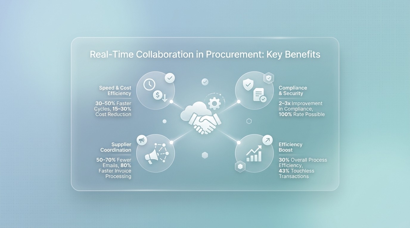 Real-Time Collaboration in Procurement: Key Stats & Benefits