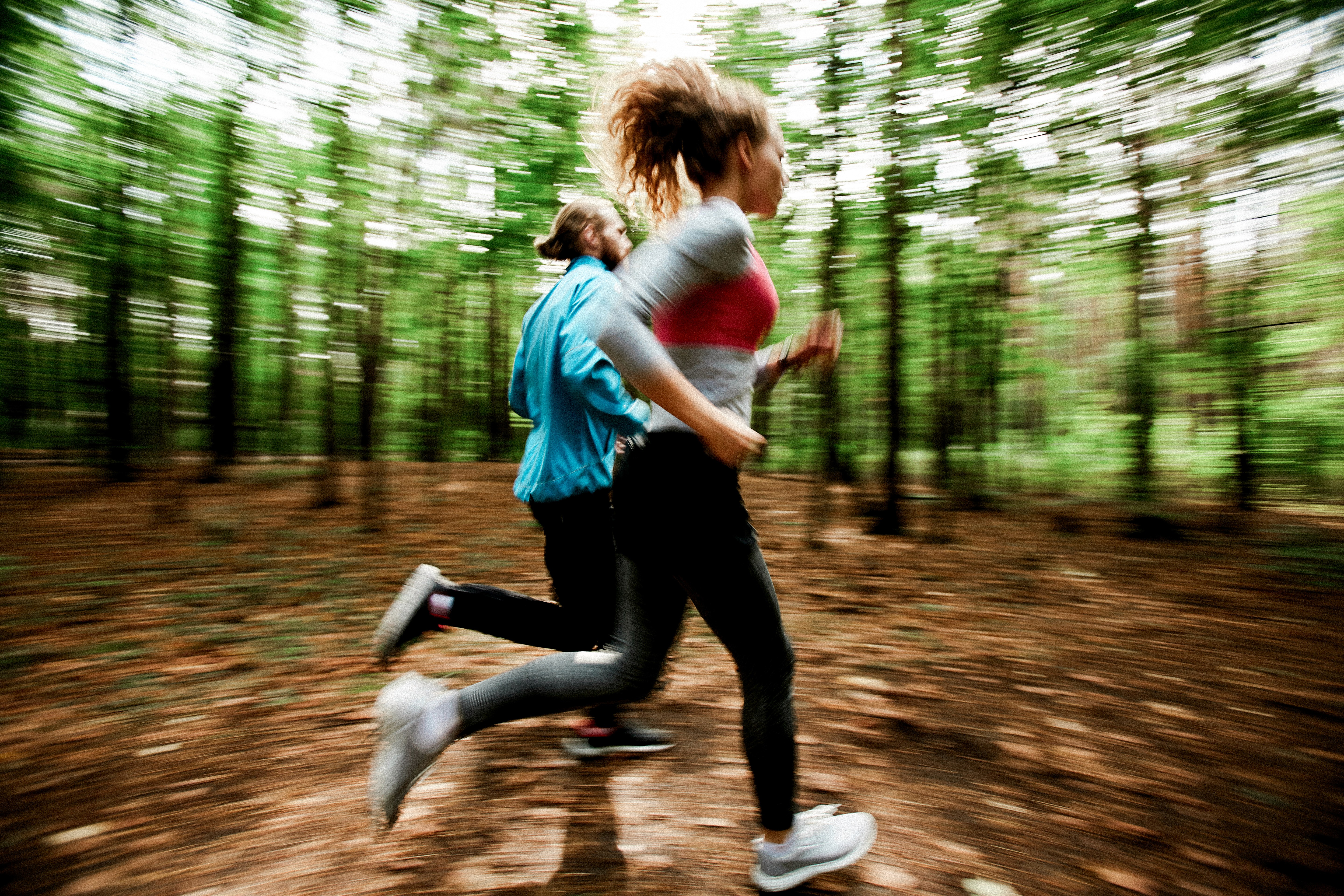 Urban street photography with motion blur