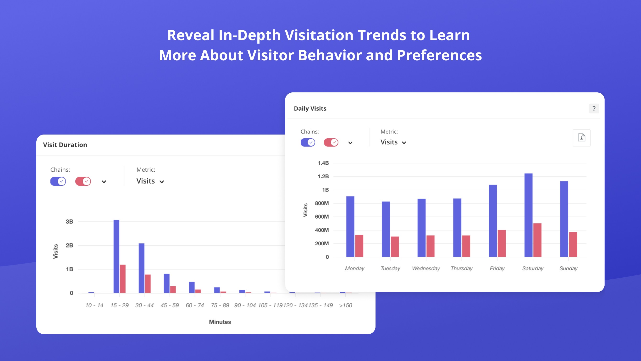 An example of the new visual language for promotional materials