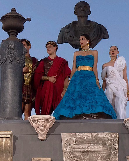 Италия Рим показ Dolce & Gabbana на римском форуме