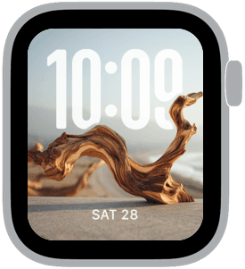 driftwood Apple Watch face preview 4 featuring summer.
