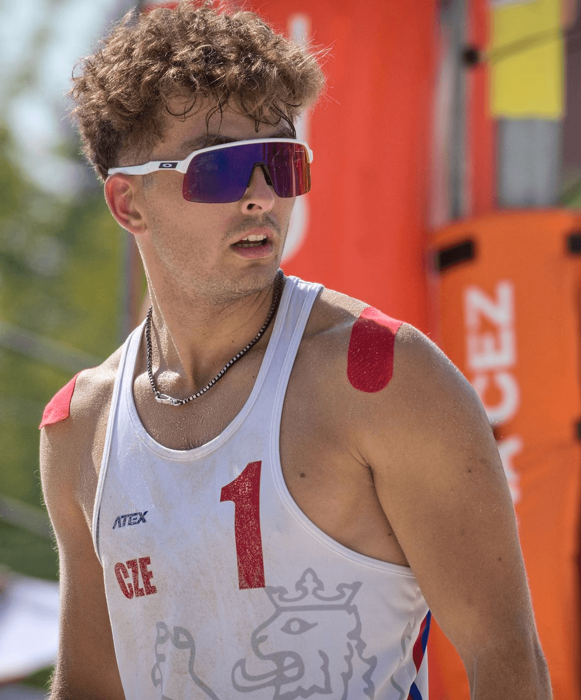 Jan Žídek při zápase na Mistrovství světa v Praze ve finálovém zápase.