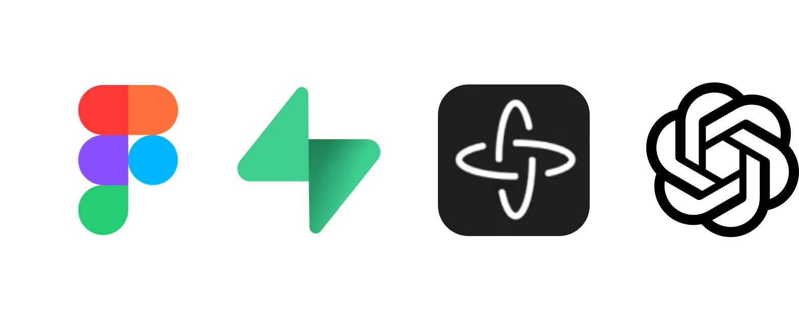 Logos of Figma, Supabase anf Figma Make