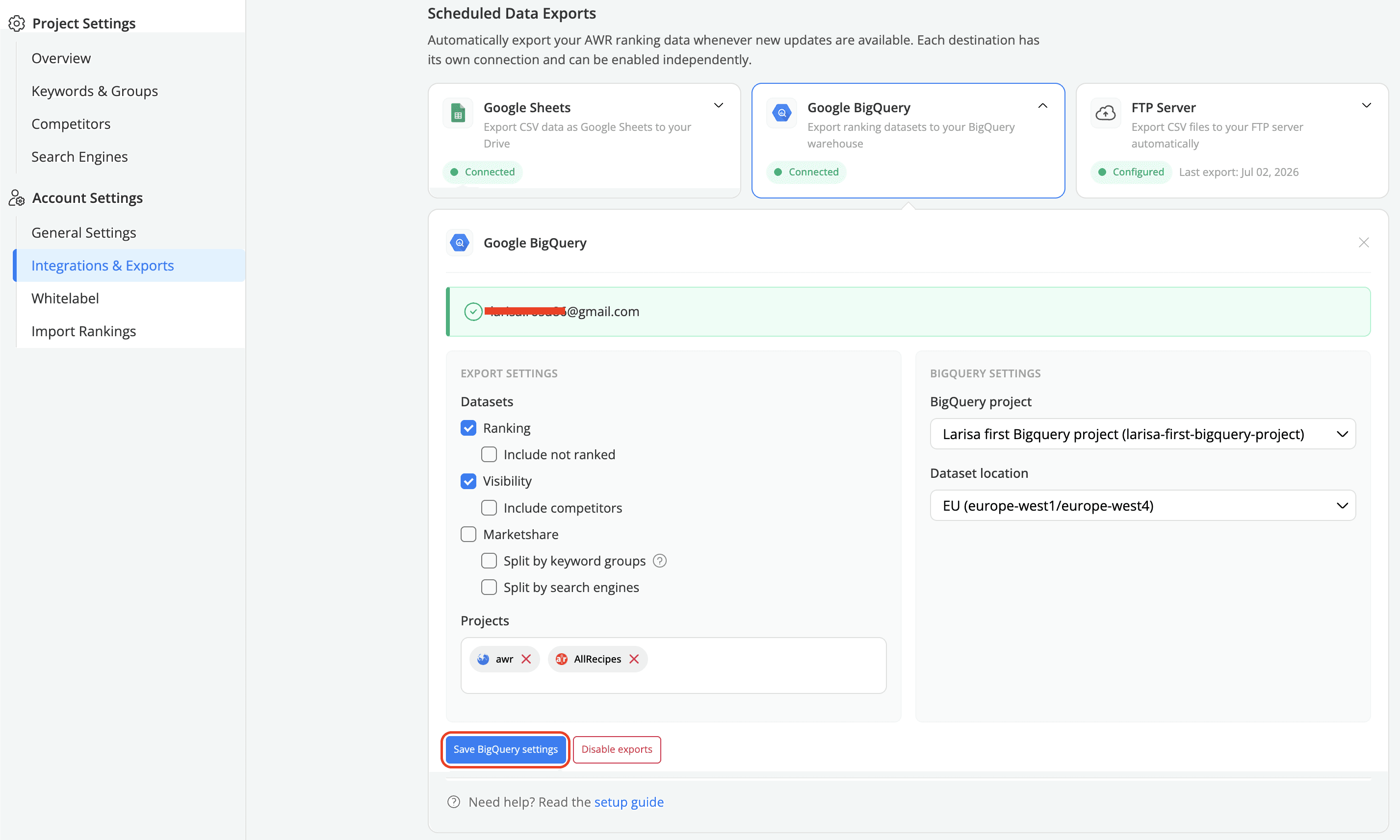 how-to-configure-the-bigquery-automatic-exports