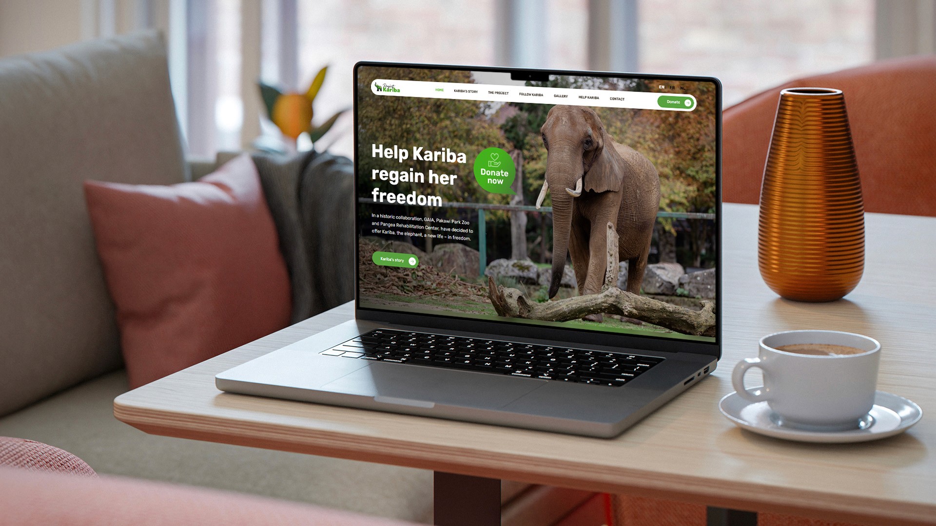 Communication campaign image for GAIA's Zoo Of The Future
