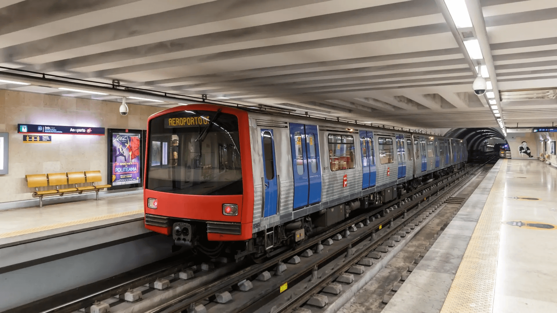 Can you pay contactless on Lisbon metro?