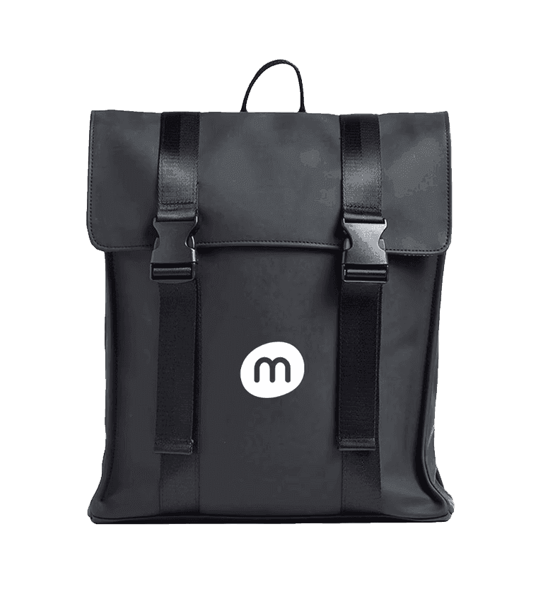 Black mondaymerch backpack