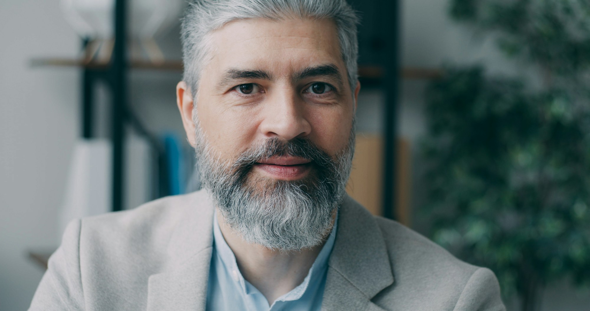 Portrait of Daniel Brooks in his office