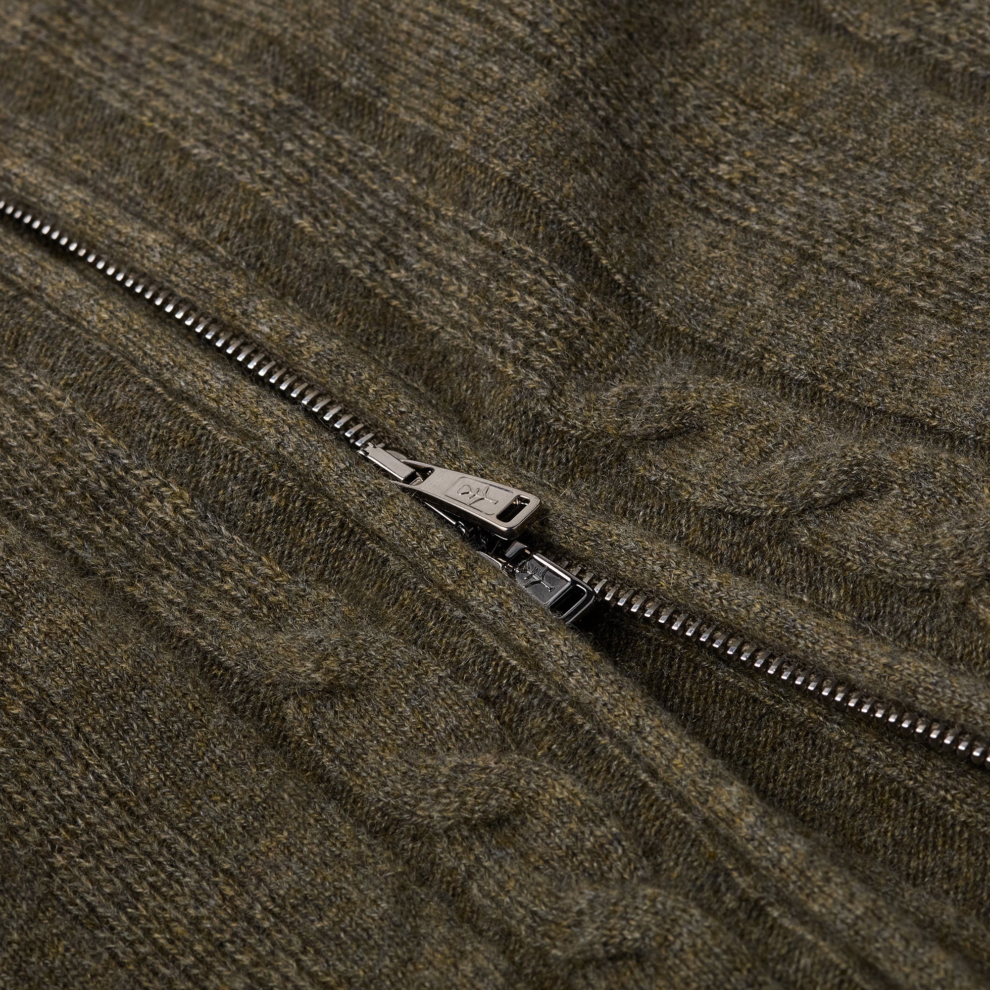 Cashmere Full Zip Cardigan - Mandelli UK