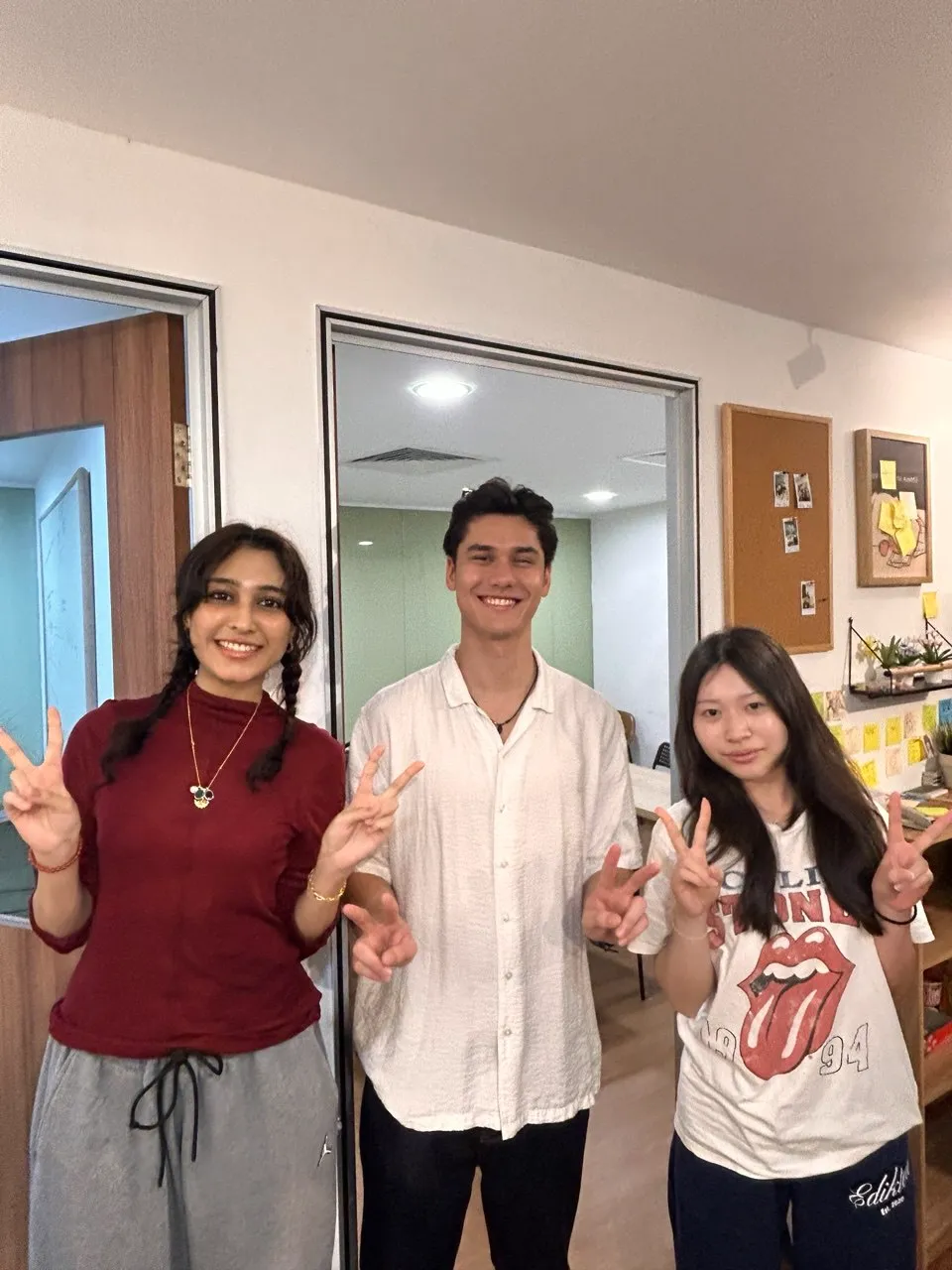 tutor and students