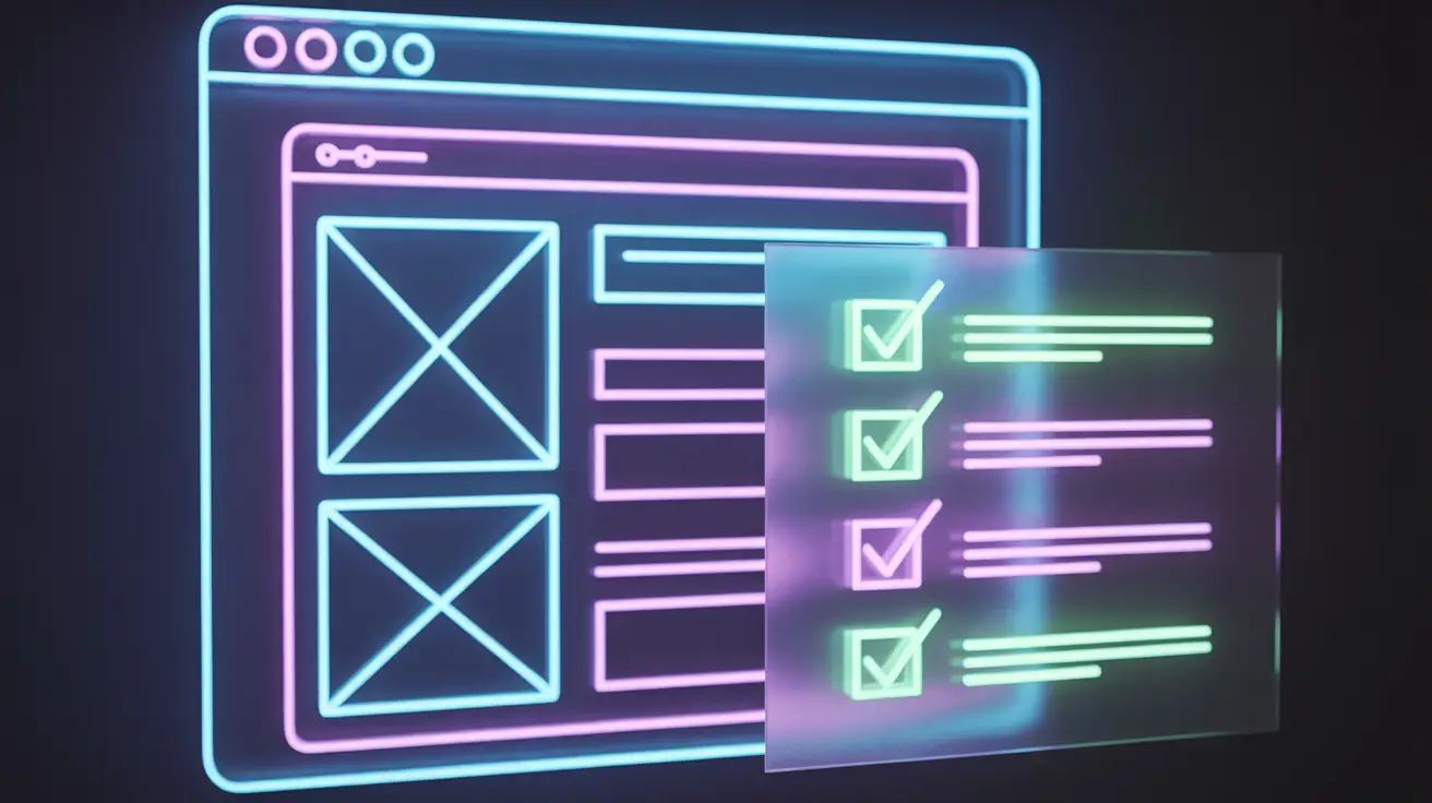 Layout review checklist for Framer pages before publishing