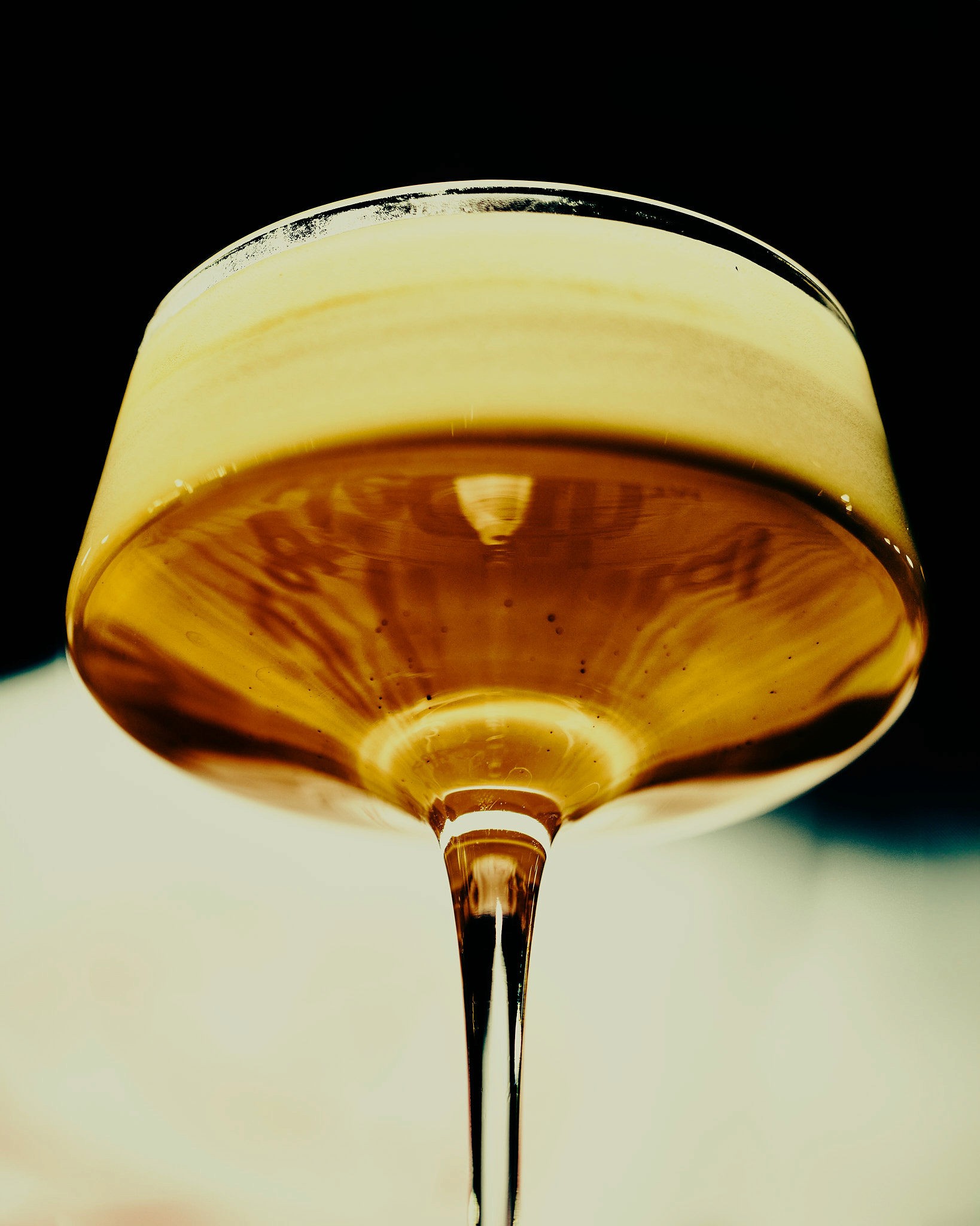 Close-up of dark green grass blades.