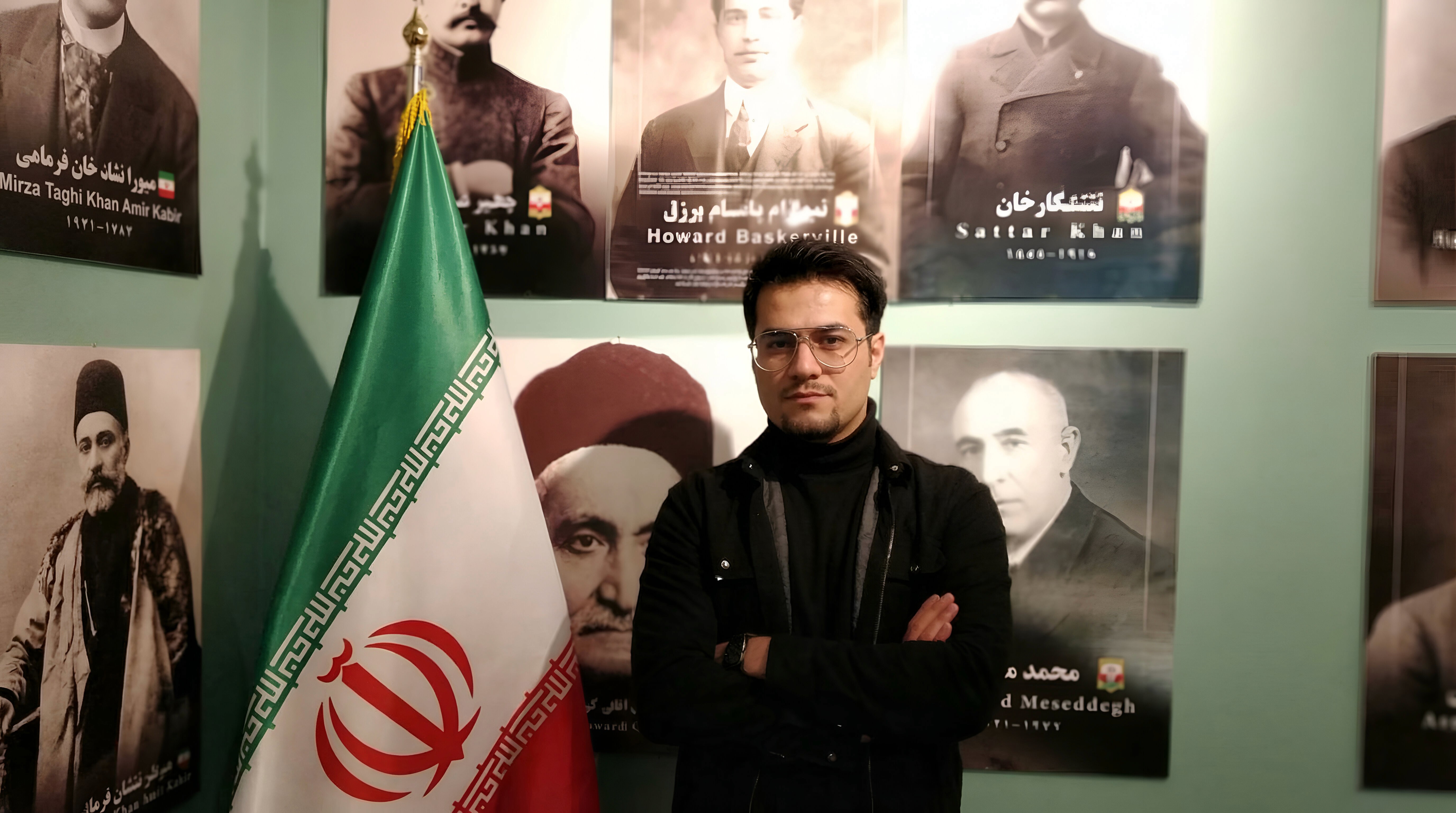 Eraj Alisherov at the Former US Embassy – Archival Photo (27/12/25)