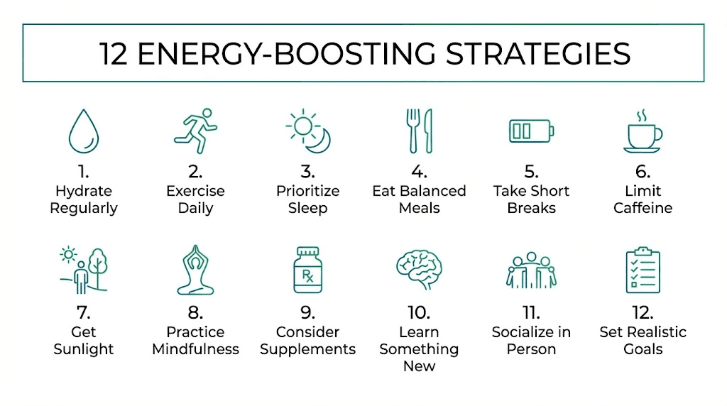 Twelve strategies to maximize energy levels while taking semaglutide