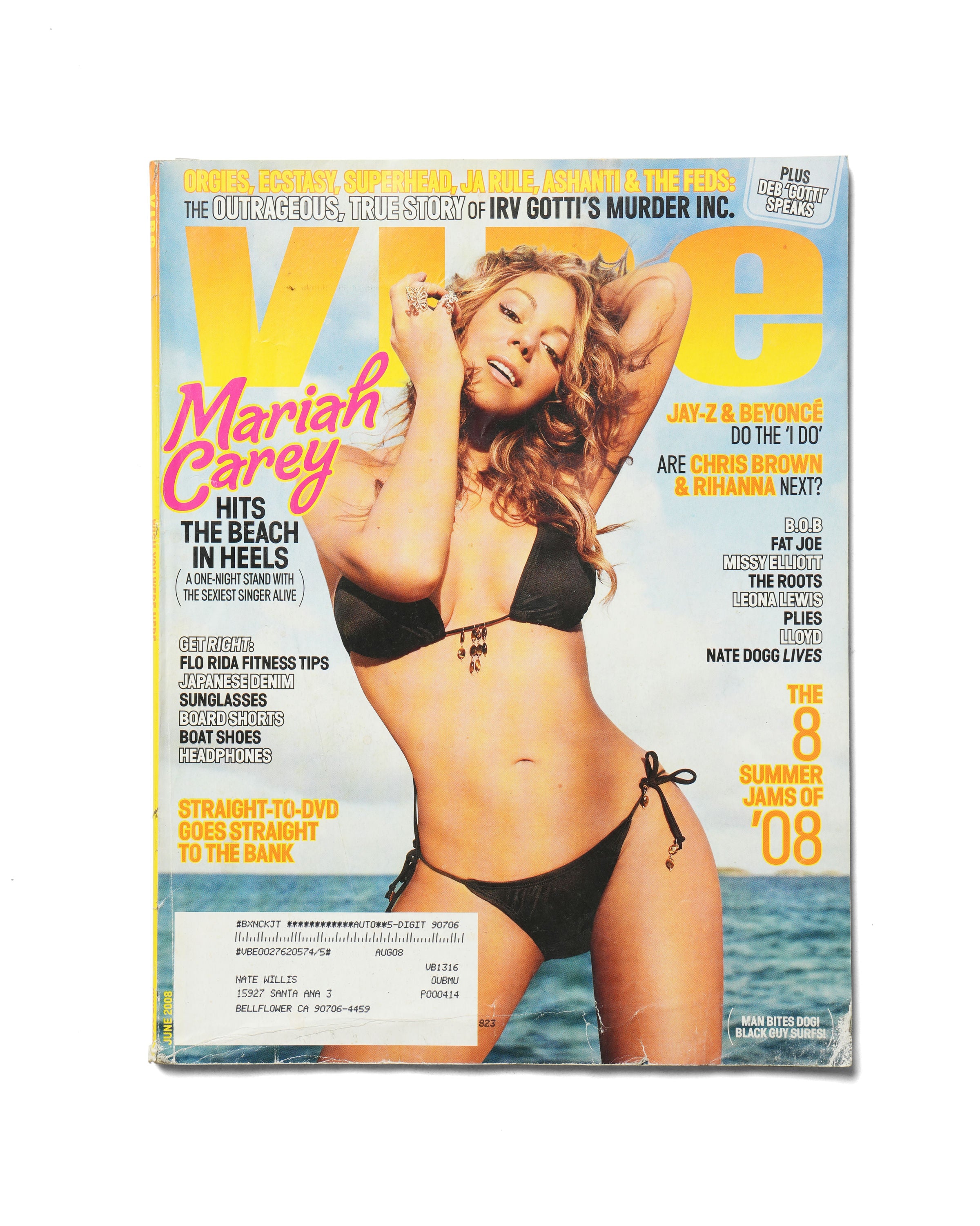 VIBE - June 2008 - Front Cover