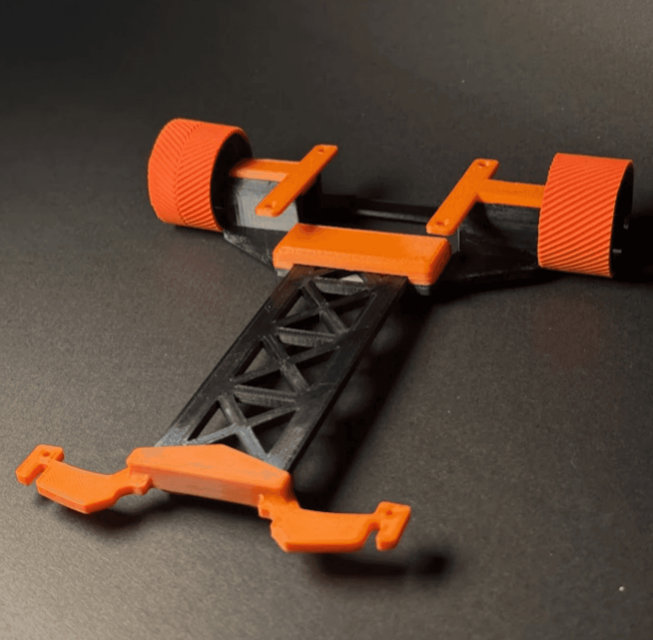 Basic chassis assembled with ARC8 sensor and N20 motors – TechGeeks India
