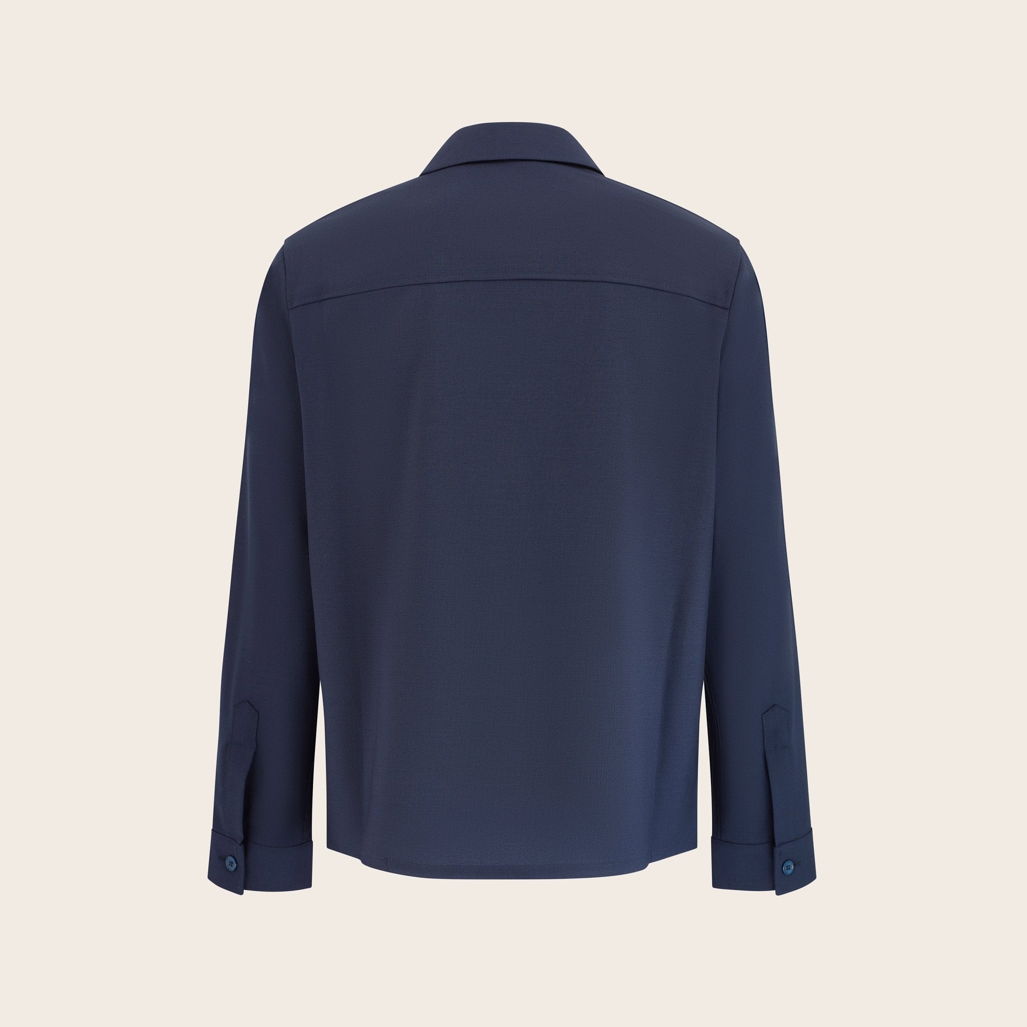Urus 2 Way Zip Wool Overshirt - Adda River