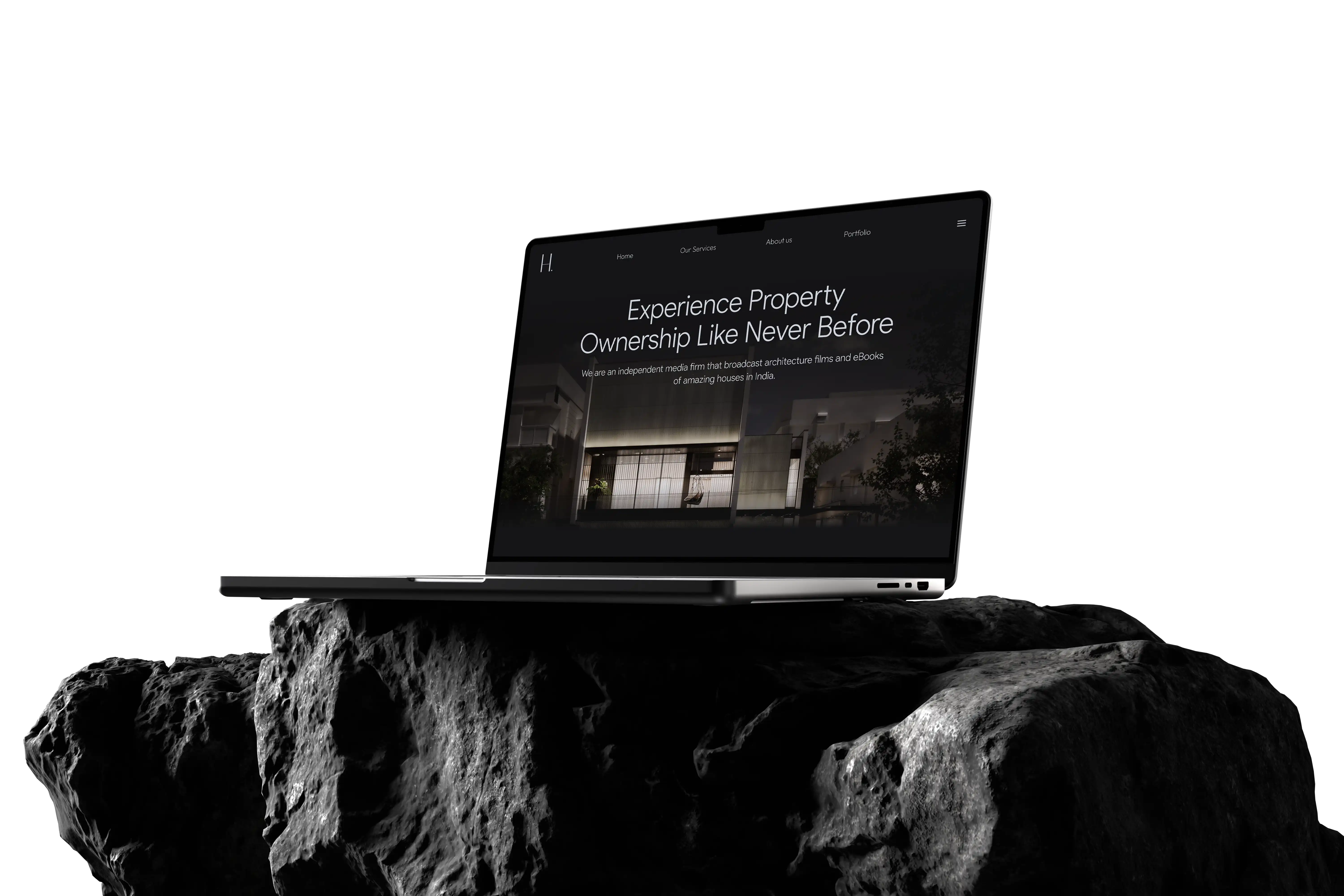 HEEL Architects website design for architecture studio in Chennai by Digital Seed