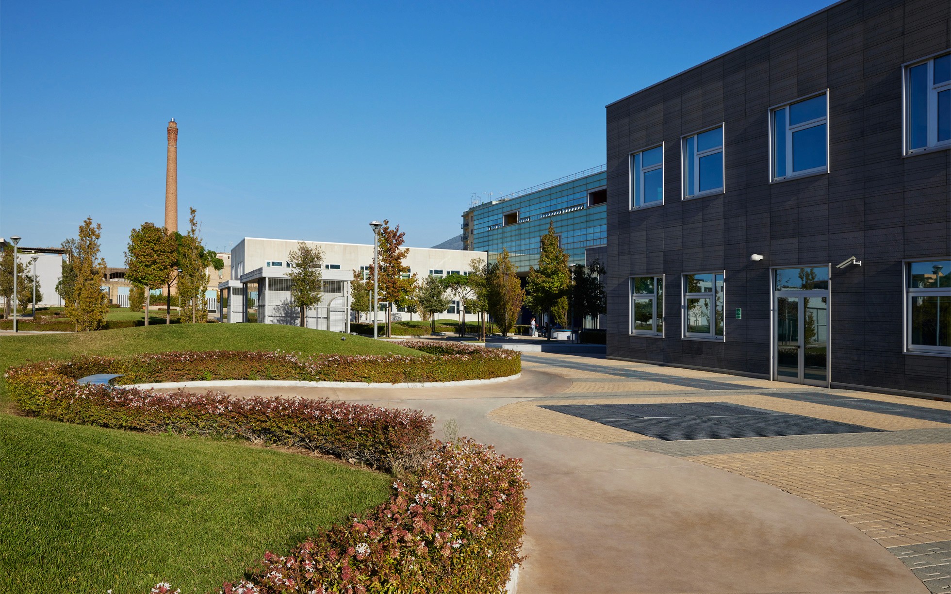 Image showing the academy garden
