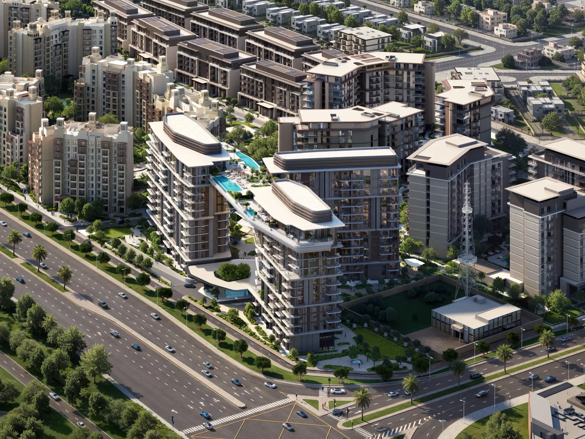 Nourelle by meraas aerial view